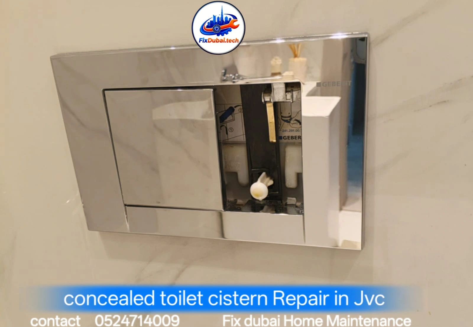 Concealed Toilet Cistern Repair in Belgravia JVC