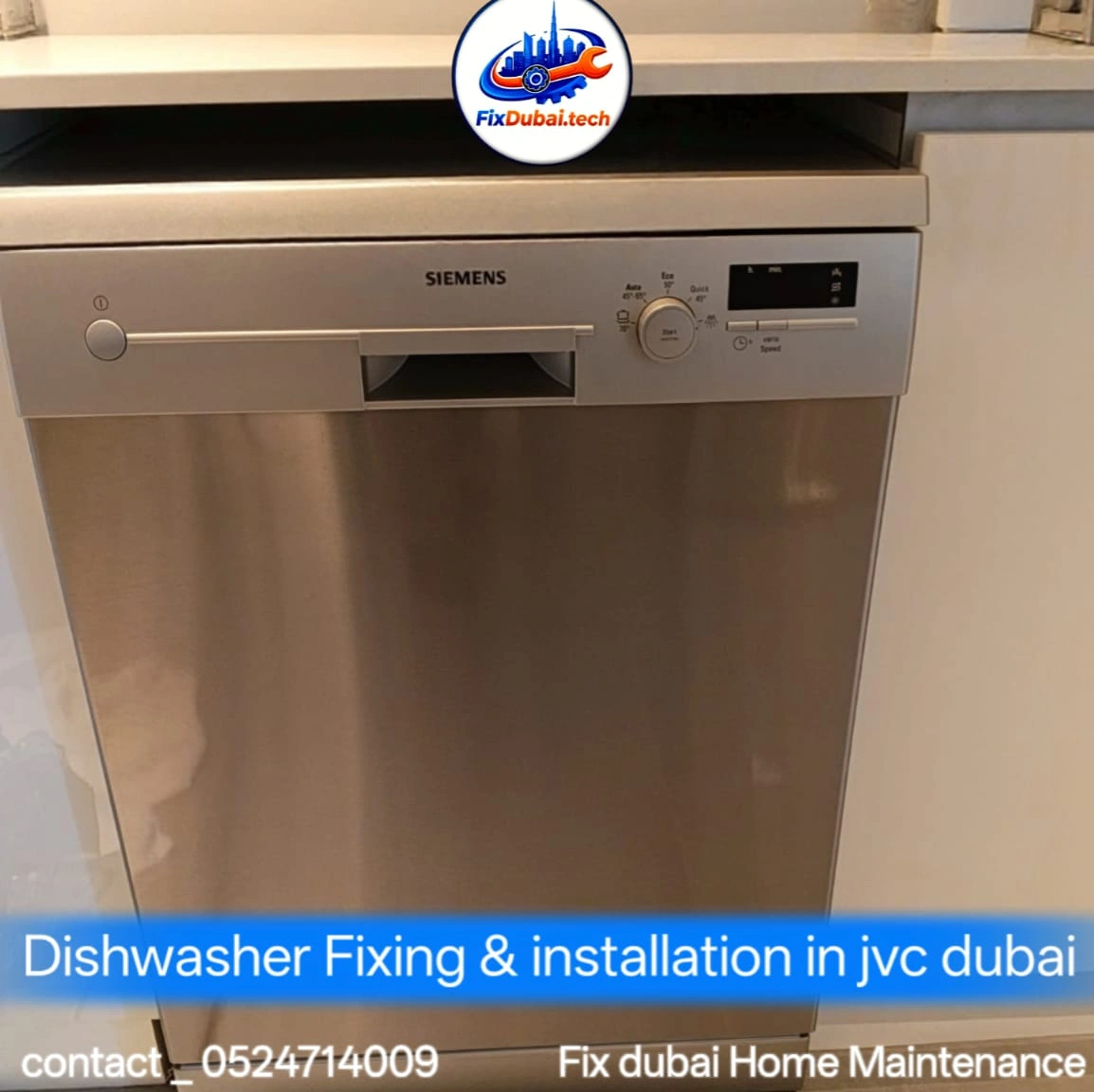 Dishwasher Fixing and Plumbing Installation JVC