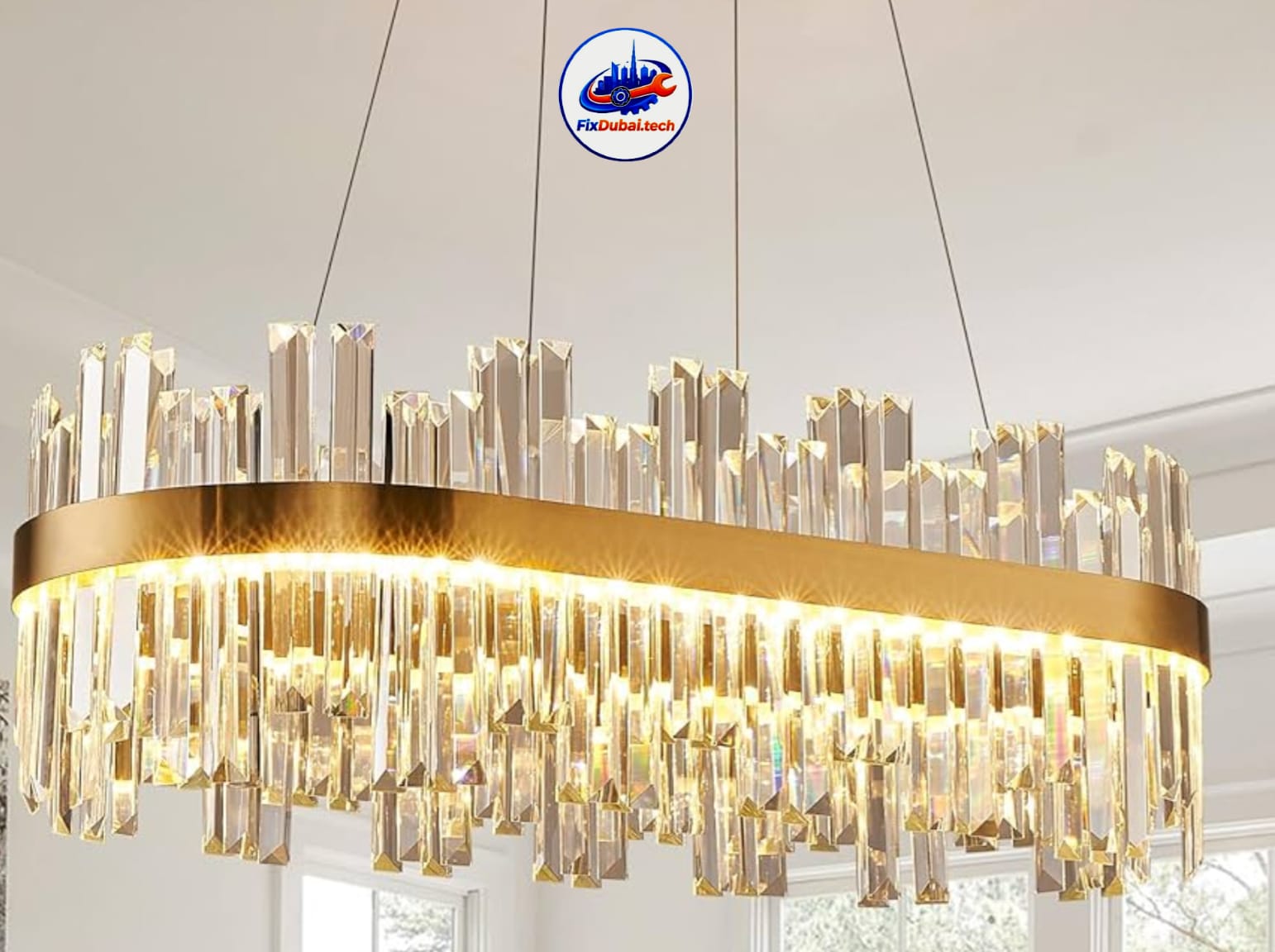 Professional Chandelier Installation Service in Dubai