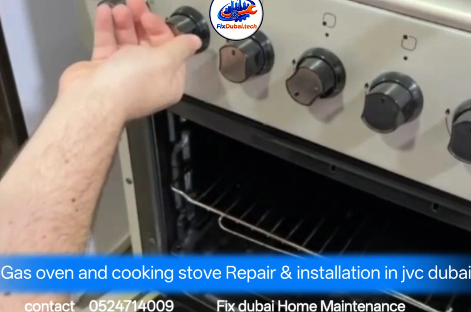 Gas Oven and Cooking Stove Repair in Binghatti JVC