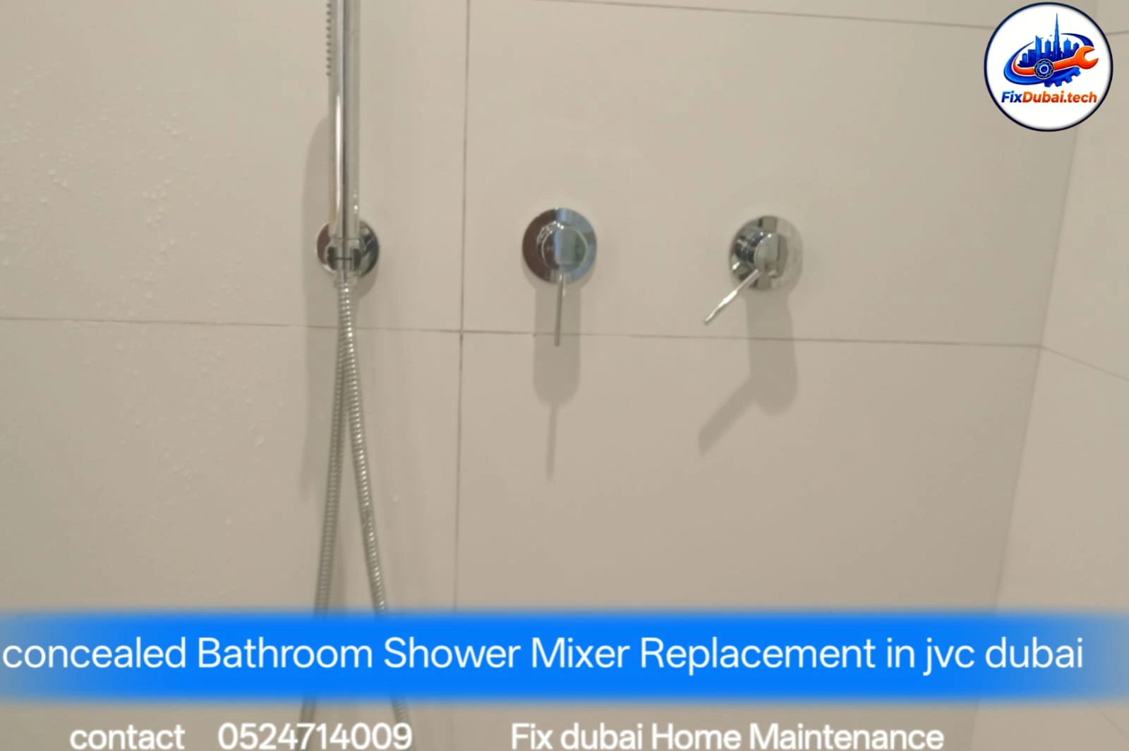 Concealed Bathroom Shower Mixer Repair in FIVE JVC