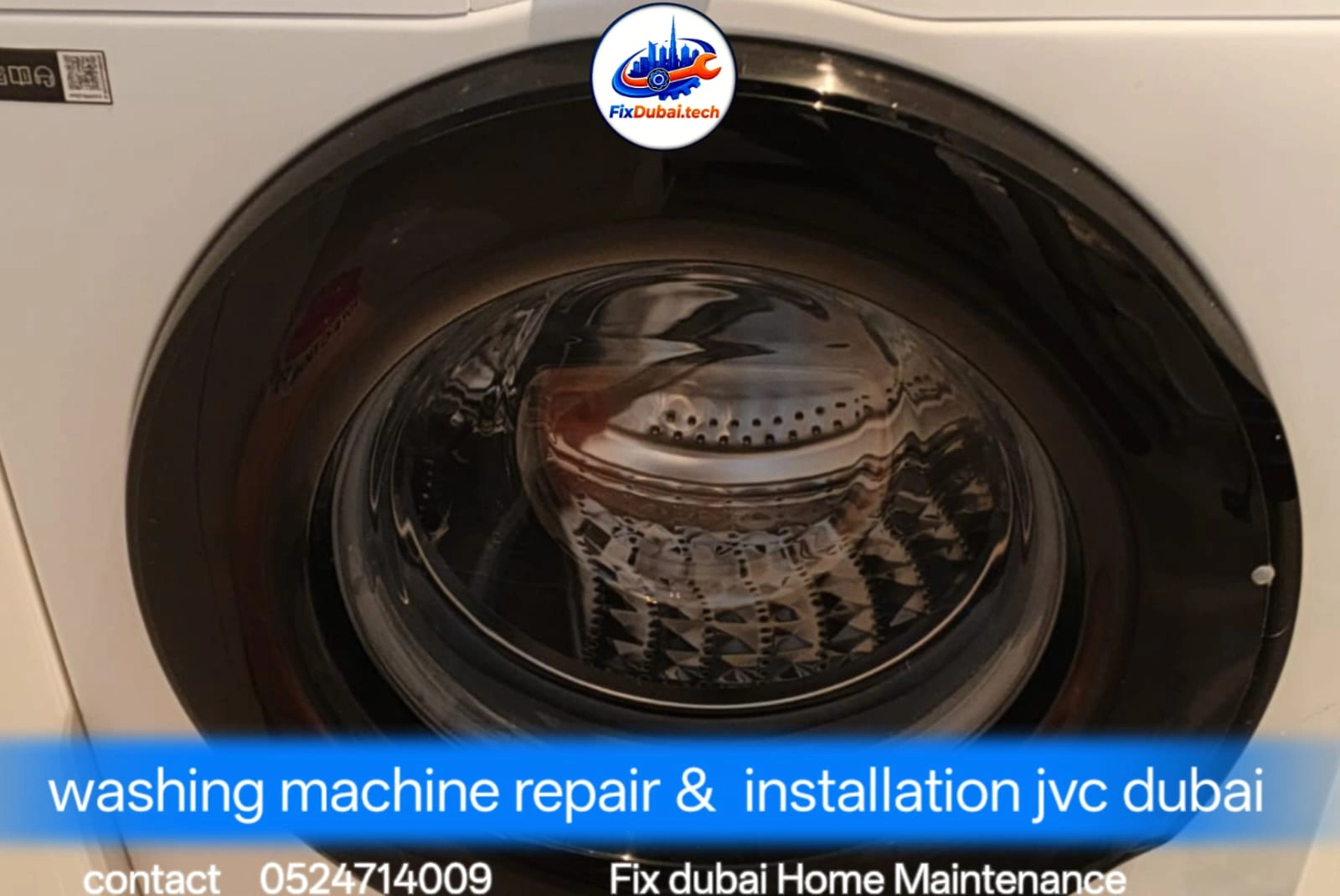 Washing Machine Repair in JVC by Fix Dubai